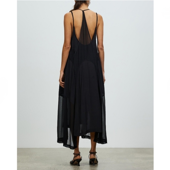 NWOT AllSaints Areena Sleveless Maxi Dress. Size 4 - Picture 3 of 13